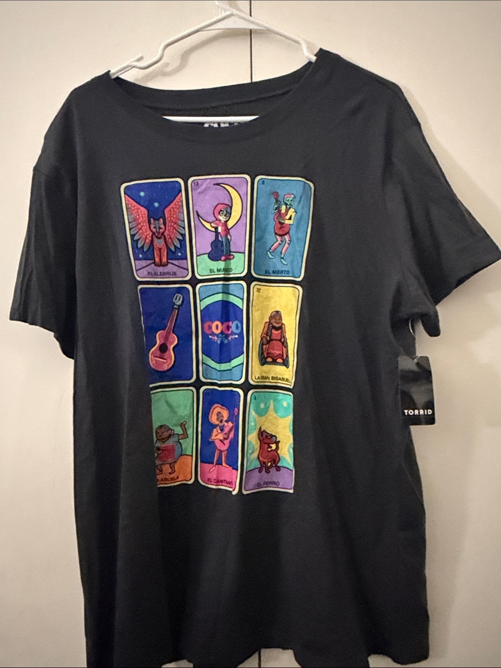 torrid Black Coco Lotería Graphic Tee